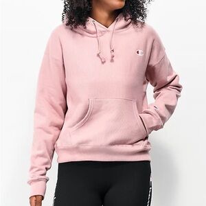 Champion Women's Light Pink Hoodie